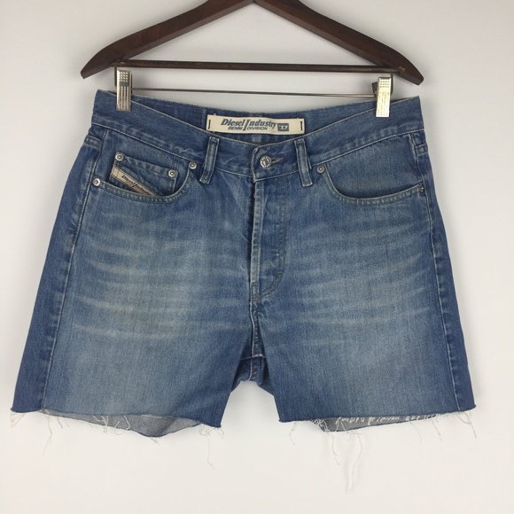 Diesel Pants - Diesel Size 32 High Rise Cutoff Shorts